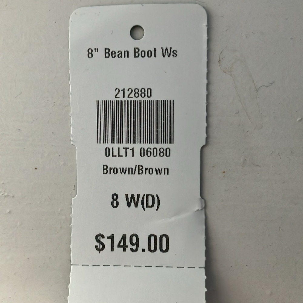 NWT - L.L. Bean Women’s 8” Navy Blue Bean Boots - Size 8 - Picture 7 of 7